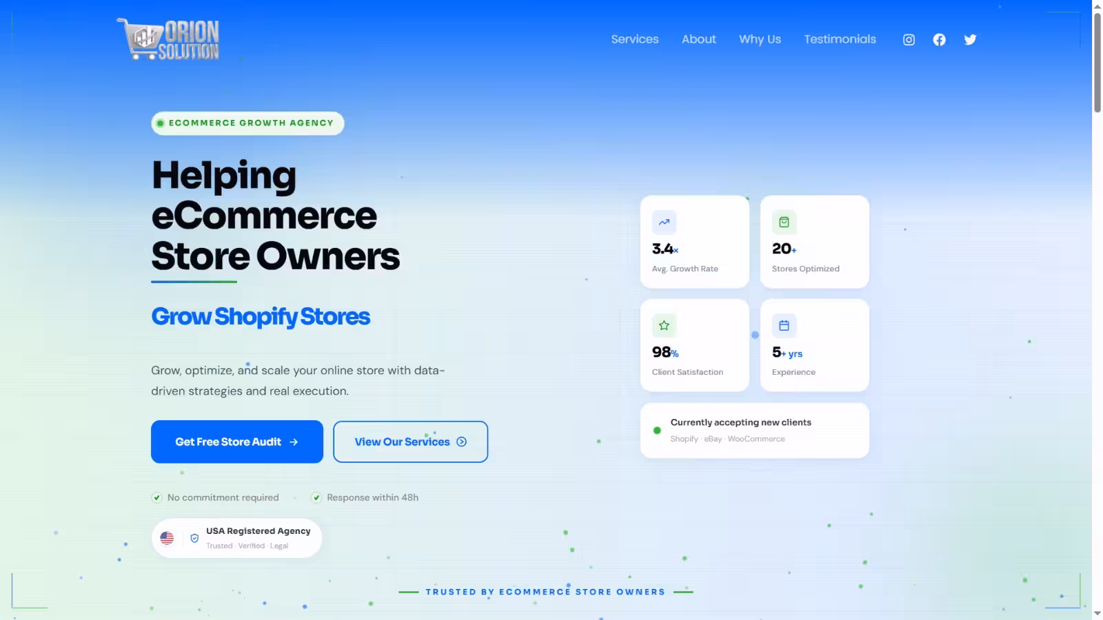 Orion Branding Agency Portfolio